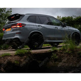 BMW X5 G05 2018 On Mid Spoiler In Gloss Black Rear Spoilers