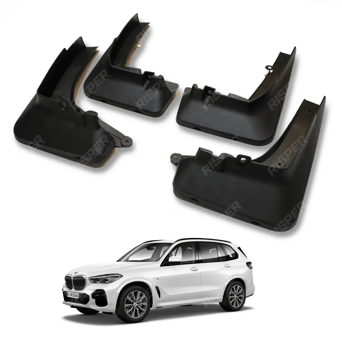 BMW X5 G05 2019 On OE Style Mud Flap Set – For M - Sport Models