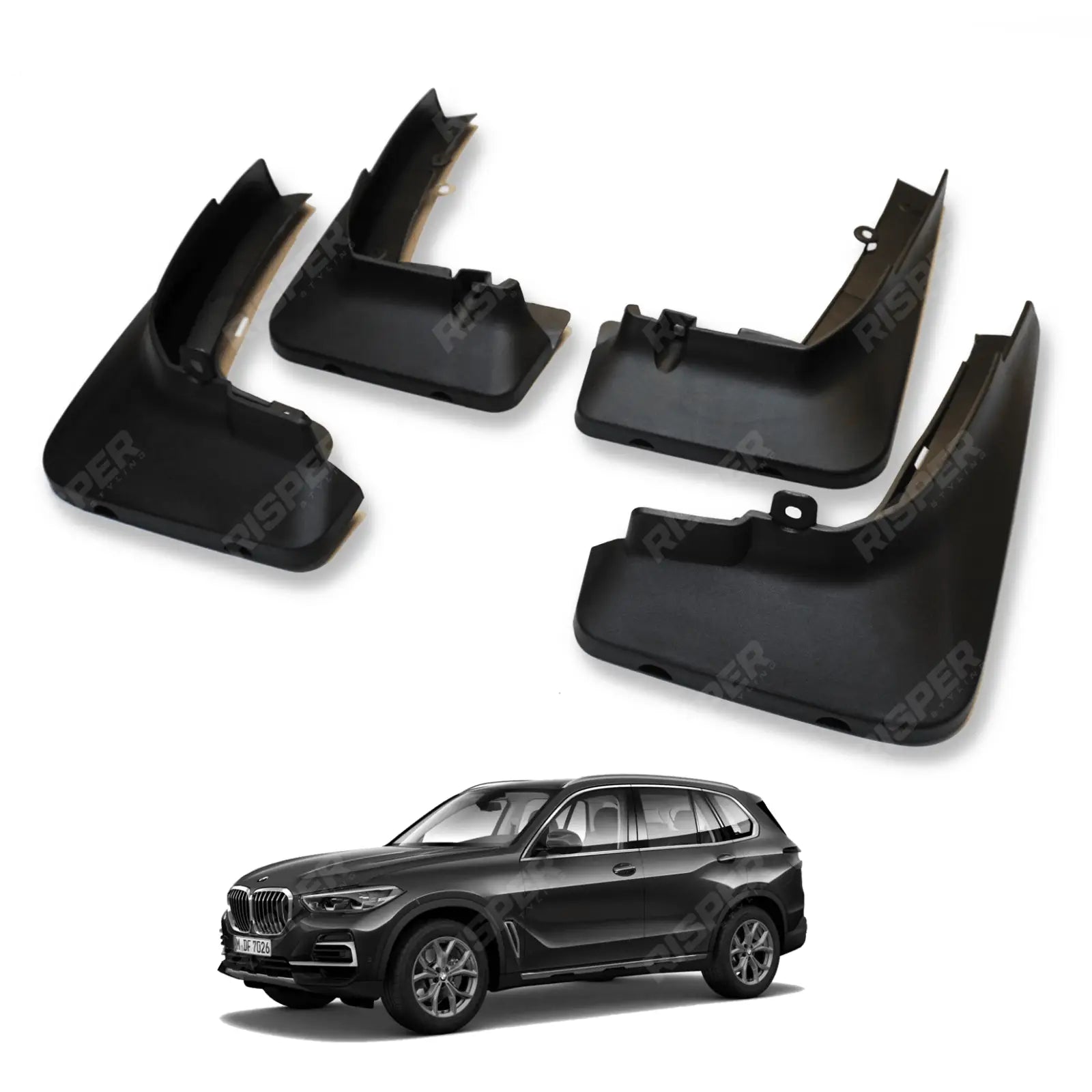 BMW X5 G05 2019 On OE Style Mud Flap Set – For Standard Models Main image