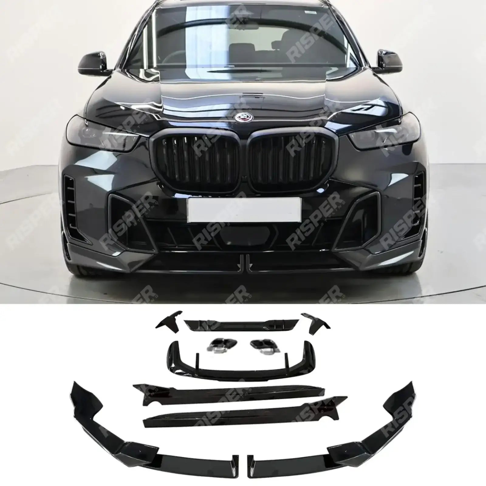 BMW X5 G05 LCI M Sport 2023+ Carbon Look Aero Kit by RISPER Aero Kit