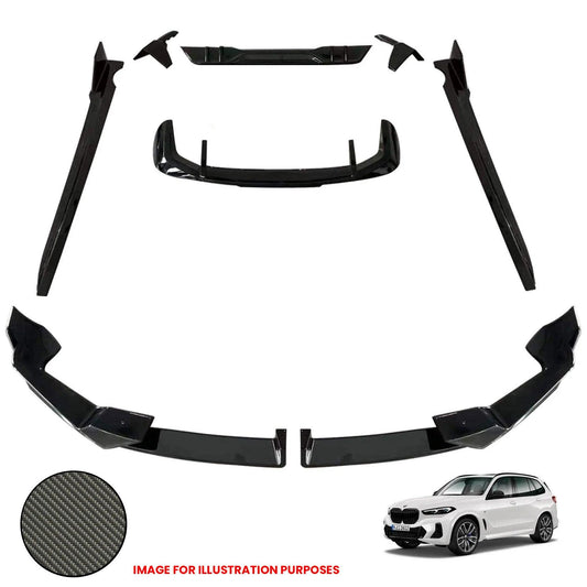 BMW X5 G05 LCI M Sport 2023+ Carbon Look Aero Kit by RISPER