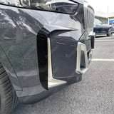 BMW X5 G05 (LCI) M Sport 2023+ Front Bumper Canards In Gloss Black Body Trims