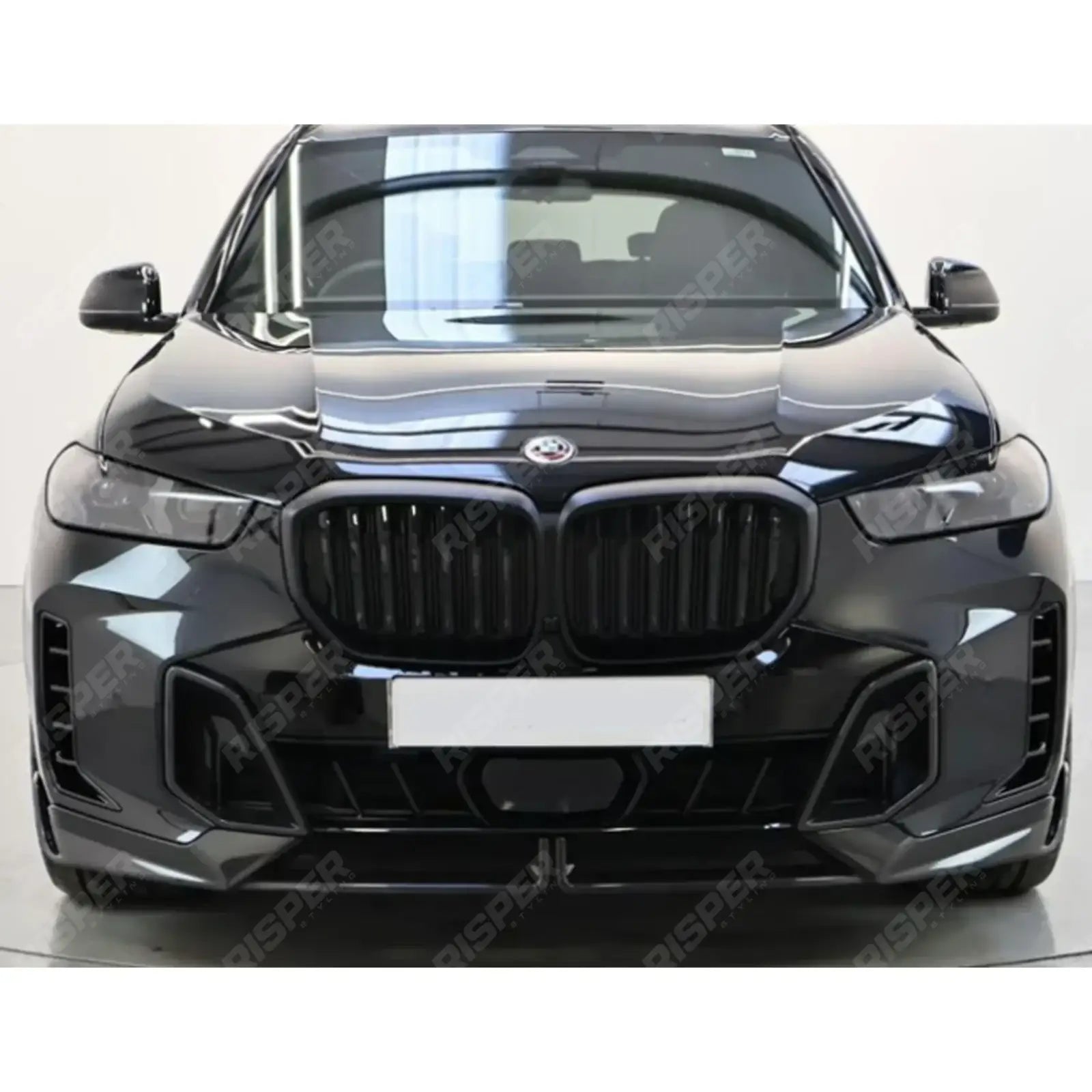 BMW X5 G05 LCI M Sport 2023+ Front Splitter In Carbon Look Front Splitter