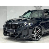 BMW X5 G05 LCI M Sport 2023+ Front Splitter In Gloss Black Front Splitter