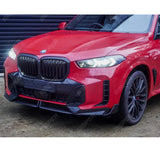 BMW X5 G05 LCI M Sport 2023+ Front Splitter In Gloss Black Front Splitter