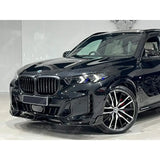 BMW X5 G05 LCI M Sport 2023+ Front Splitter In Gloss Black Front Splitter