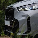 BMW X5 G05 LCI M Sport 2023+ Front Splitter In Gloss Black Front Splitter