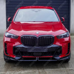 BMW X5 G05 LCI M Sport 2023+ Front Splitter In Gloss Black Front Splitter