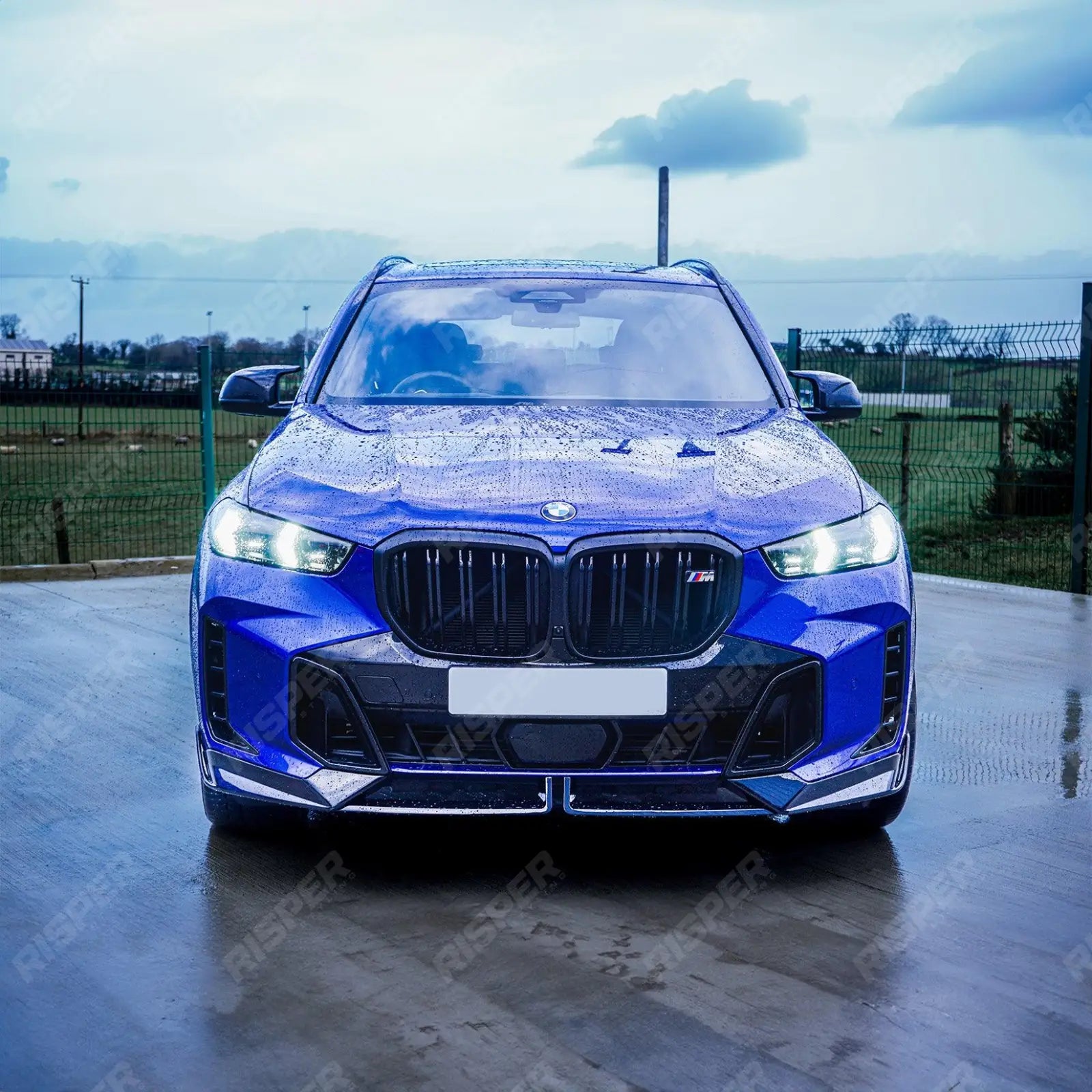 BMW X5 G05 LCI M Sport 2023+ Gloss Black Aero Kit by RISPER