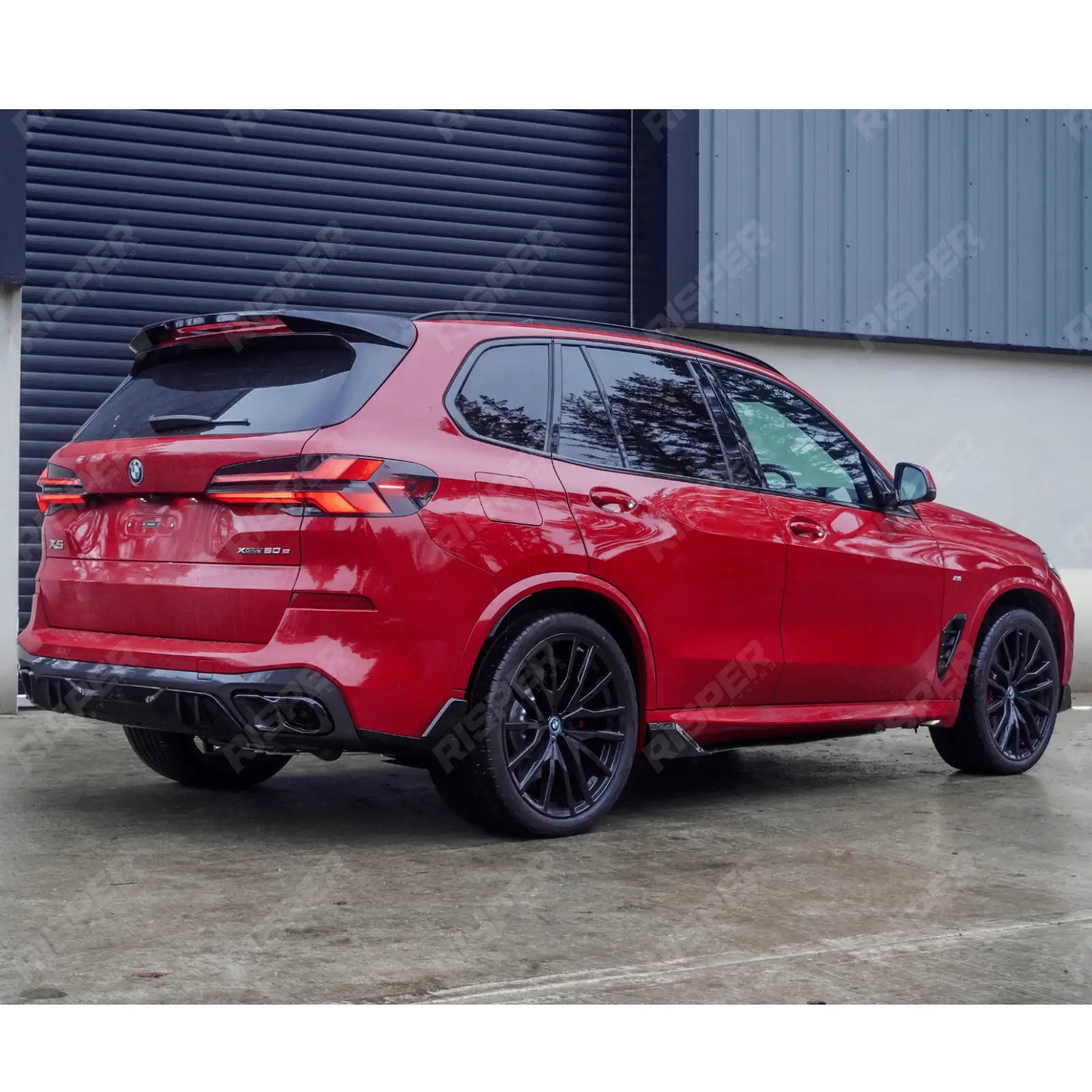 BMW X5 G05 LCI M Sport 2023+ Gloss Black Aero Kit by RISPER