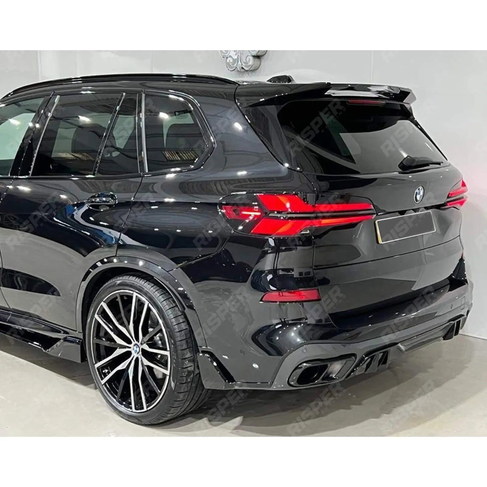 BMW X5 G05 LCI M Sport 2023+ Gloss Black Aero Kit by RISPER