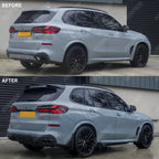 BMW X5 G05 LCI M Sport 2023+ Gloss Black Aero Kit by RISPER