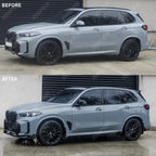 BMW X5 G05 LCI M Sport 2023+ Gloss Black Aero Kit by RISPER