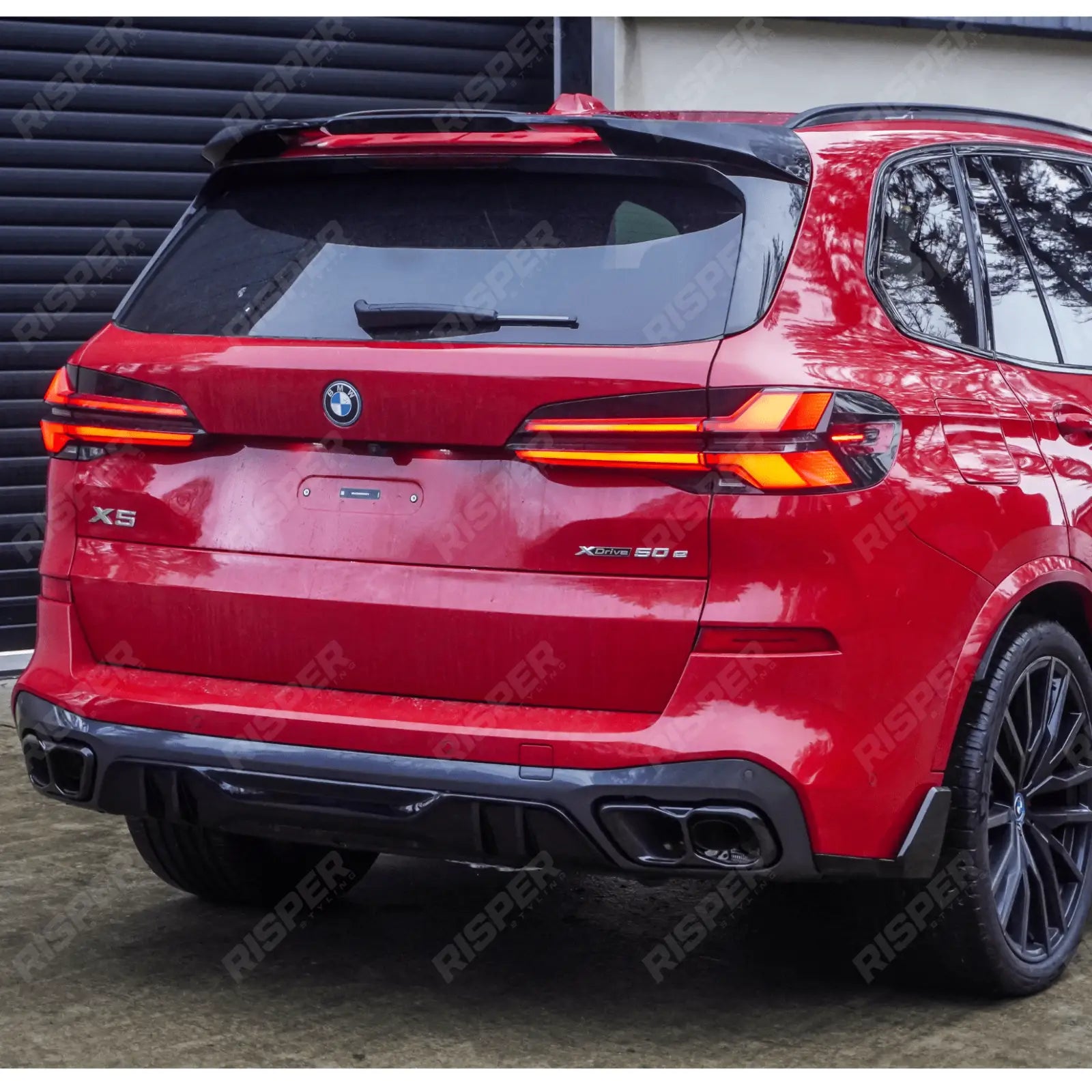 BMW X5 G05 LCI M Sport 2023+ Gloss Black Aero Kit by RISPER