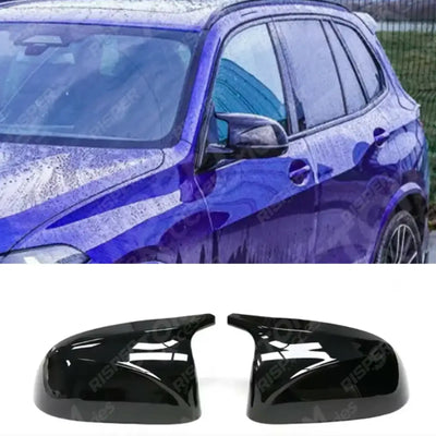 BMW X5 G05 LCI M Sport 2023+ Mirror Covers Gloss Black Mirror Covers