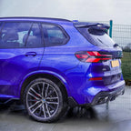 BMW X5 G05 LCI M Sport 2023+ Rear Diffuser In Gloss Black Diffuser