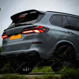 BMW X5 G05 LCI M Sport 2023+ Rear Diffuser In Gloss Black Diffuser