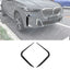 BMW X5 G05 (LCI) M Sport 2023+ Front Bumper Canards In Gloss Black Body Trims