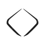 BMW X5 G05 (LCI) M Sport 2023+ Front Bumper Canards In Gloss Black Body Trims