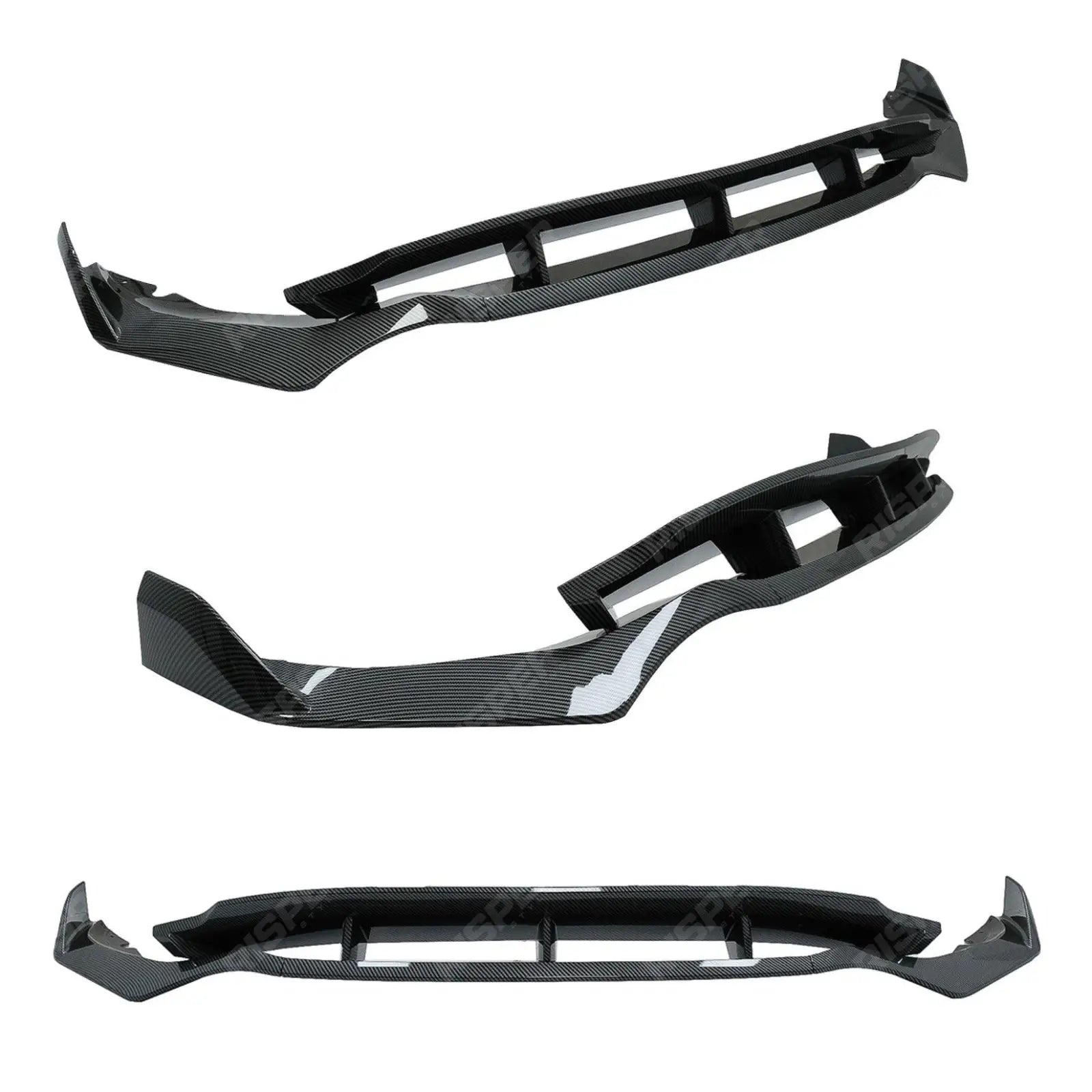 BMW X5 G05 M Sport 2018 - 2022 - Black Knight Front Splitter in Carbon Look