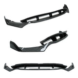 BMW X5 G05 M Sport 2018 - 2022 - Black Knight Front Splitter in Carbon Look