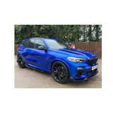 BMW X5 G05 M Sport 2018 - 2022 - Black Knight Front Splitter in Gloss Black