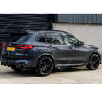 BMW X5 G05 M Sport 2018 - 2022 - Black Knight Rear Diffuser in Gloss Black