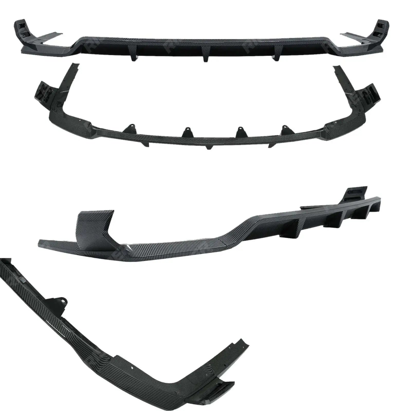 BMW X7 G07 M Sport (2018 - 2022 pre - LCI) Black Knight Aero Kit Carbon Look