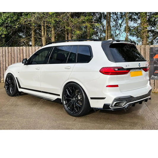 BMW X7 G07 M Sport (2018 - 2022 Pre - LCI) Black Knight Aero Kit in Gloss Black