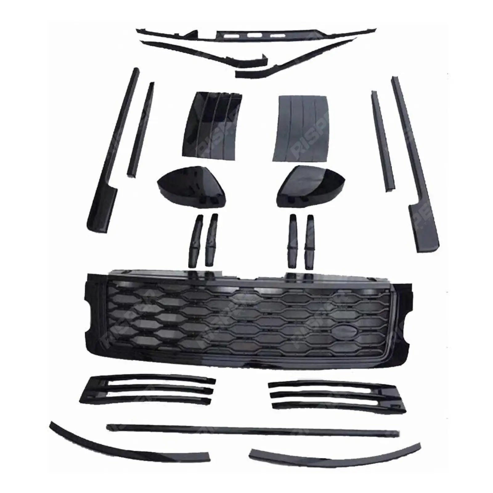 Range Rover Vogue 2018 On – L405 – Body Kit Trim Set – Grille And Trims In Black Main image