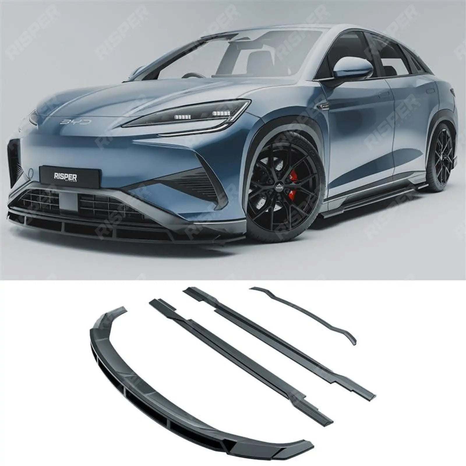 BYD Sealion EV 2024 On Full Aero Kit In Gloss Black Body Kit Main image