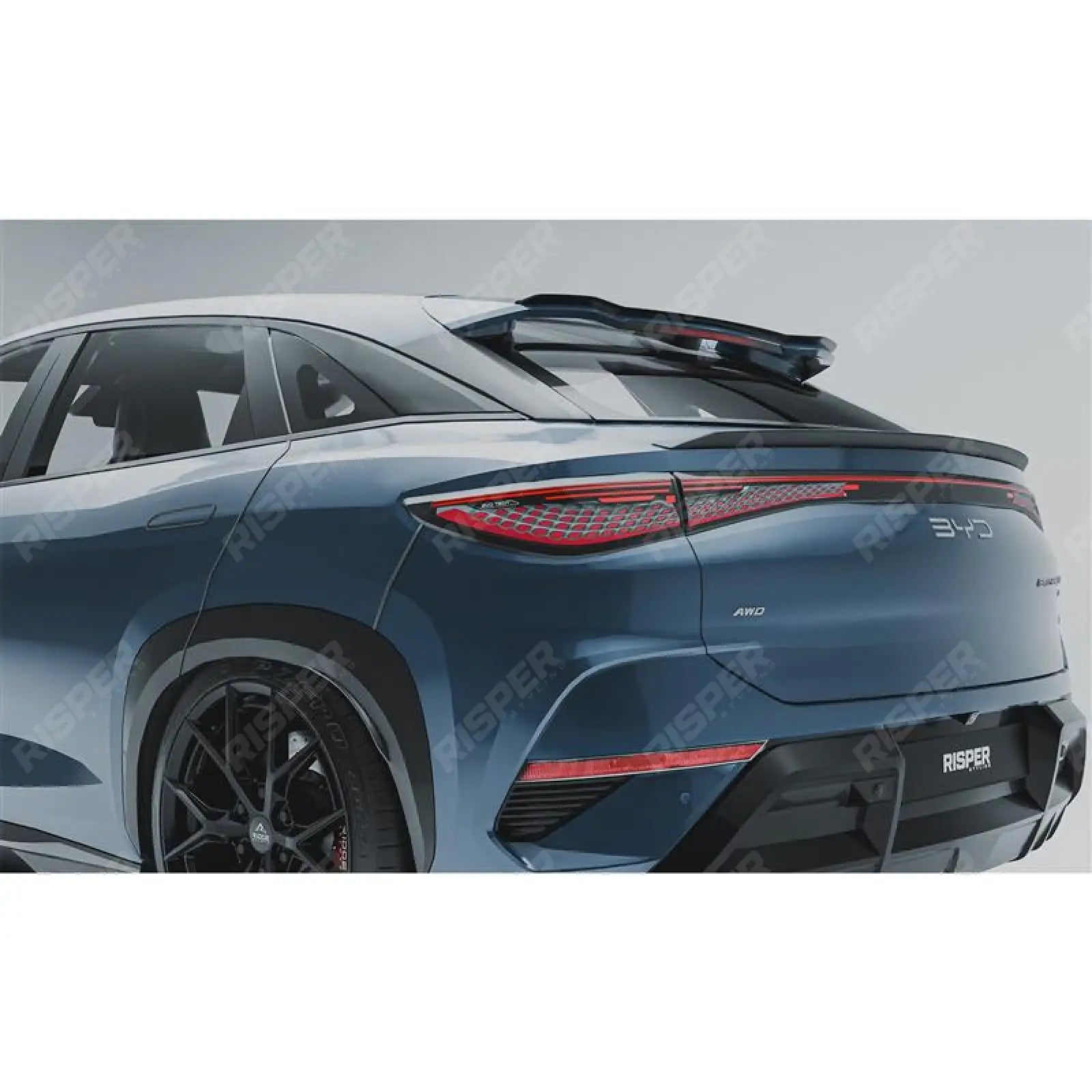 BYD Sealion EV 2024 On Full Aero Kit In Gloss Black Body Kit