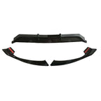 Mercedes C - Class W205 2015 - 2018 'C63S Brabus Style' Front Splitter Lip In Gloss Black