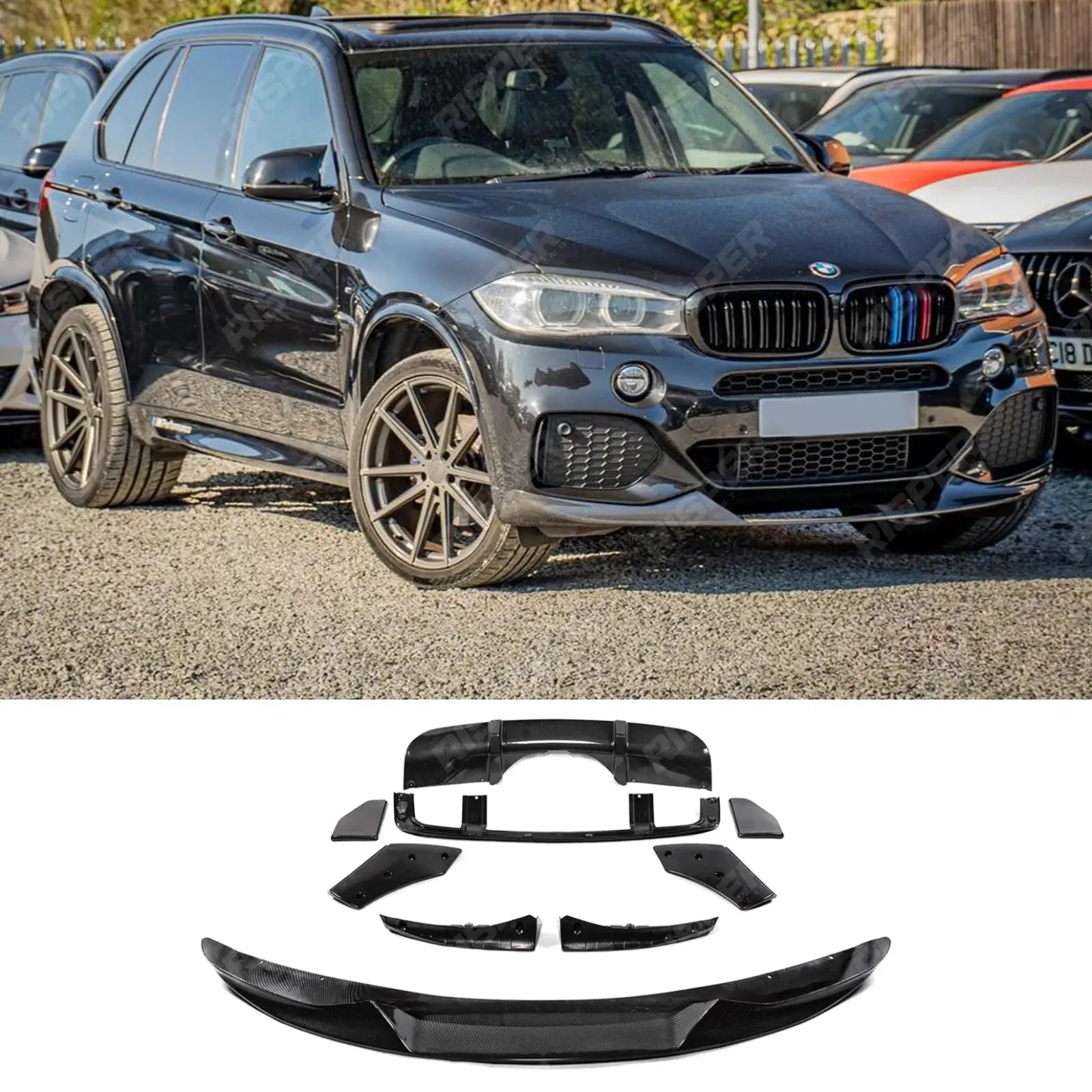 BMW X5 F15 M Sport Carbon Look Aero Kit Main image