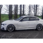 BMW 3 Series F30 M Sport 2012-2018 Carbon Look Full Aero Body Kit - Diffuser 00__00 Aero Kit