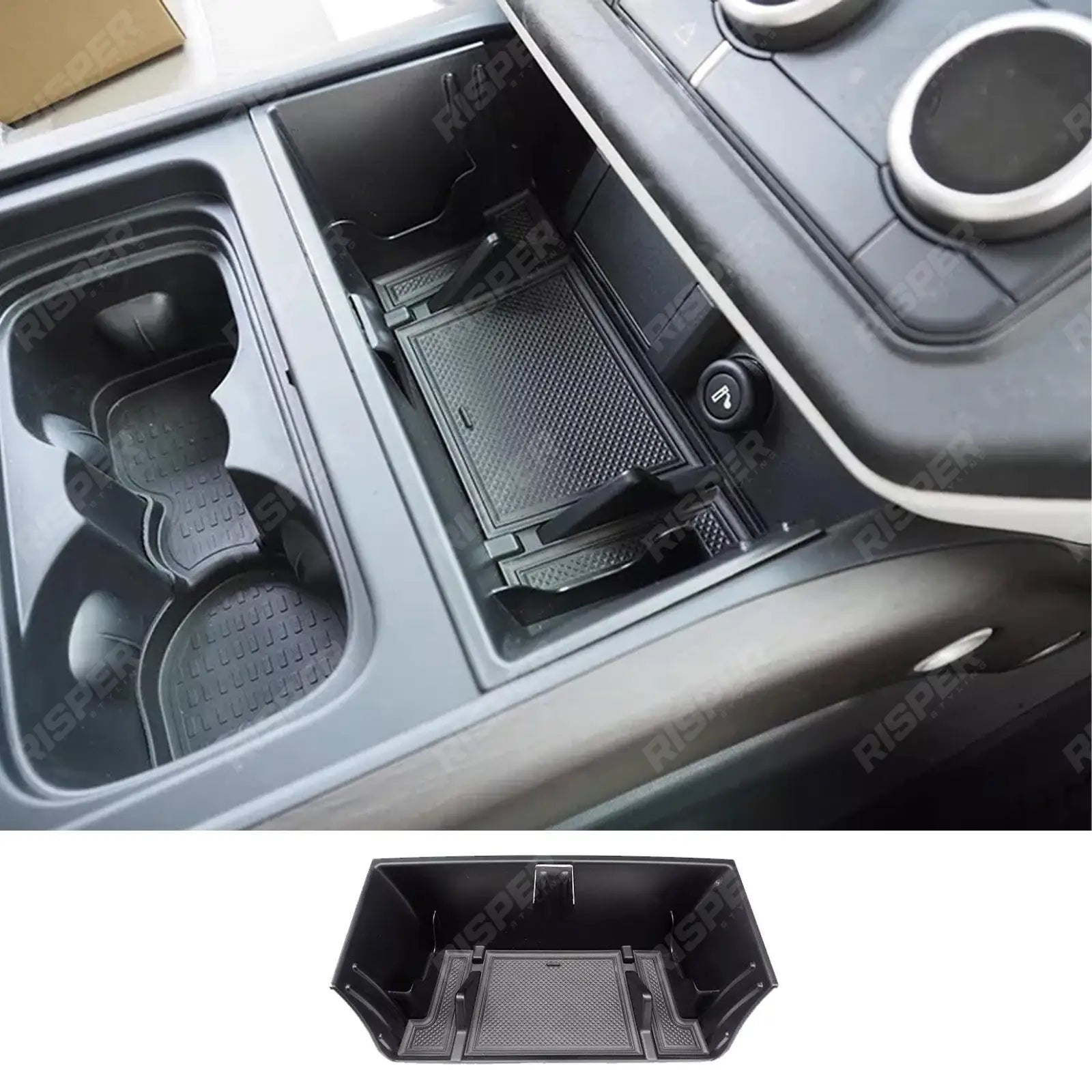Centre Console Storage Insert For Land Rover Defender L663 90/110/130 ...