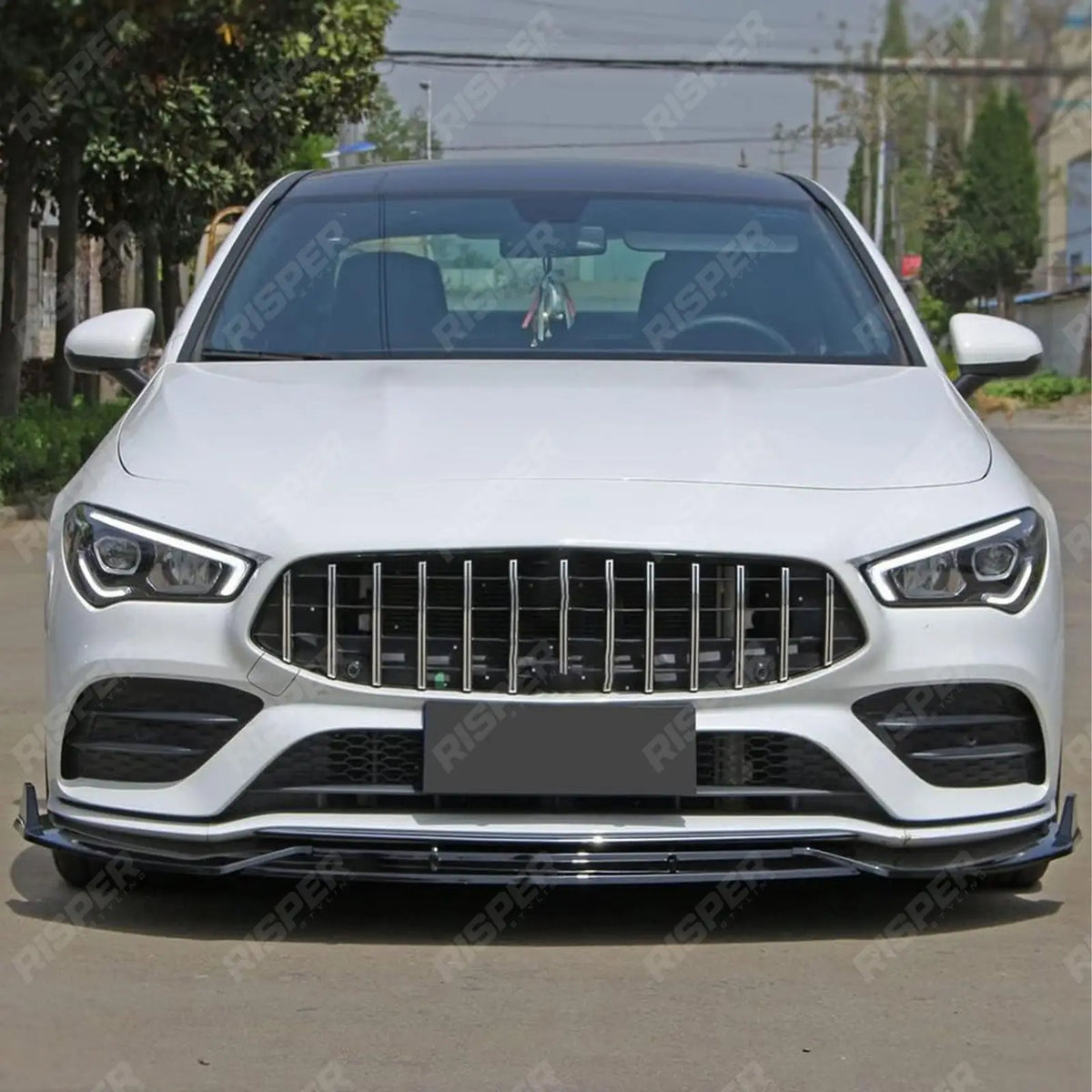 Mercedes CLA W118 2020+ Gloss Black ’CLA45S AMG Style’ Front Splitter Lip Front Splitter