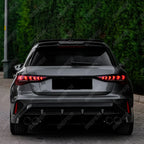 Audi A3 8y 2025 on S-line / S3 Sportback Complete Body Kit in Gloss Black - Body Kit