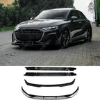 Complete Body Kit in Gloss Black For Audi A3 8y 2025 on S-line / S3 Sportback - Body Kit