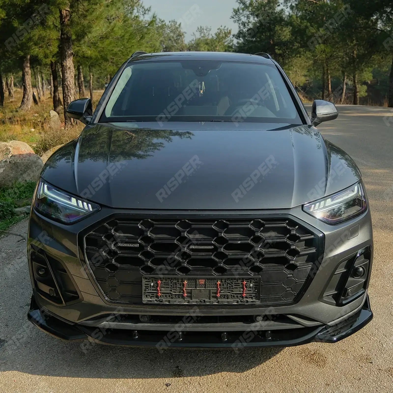 Complete Body Kit in Gloss Black For Audi Q5 S-line Mk2 Facelift 2020-2024 - Aero Kit