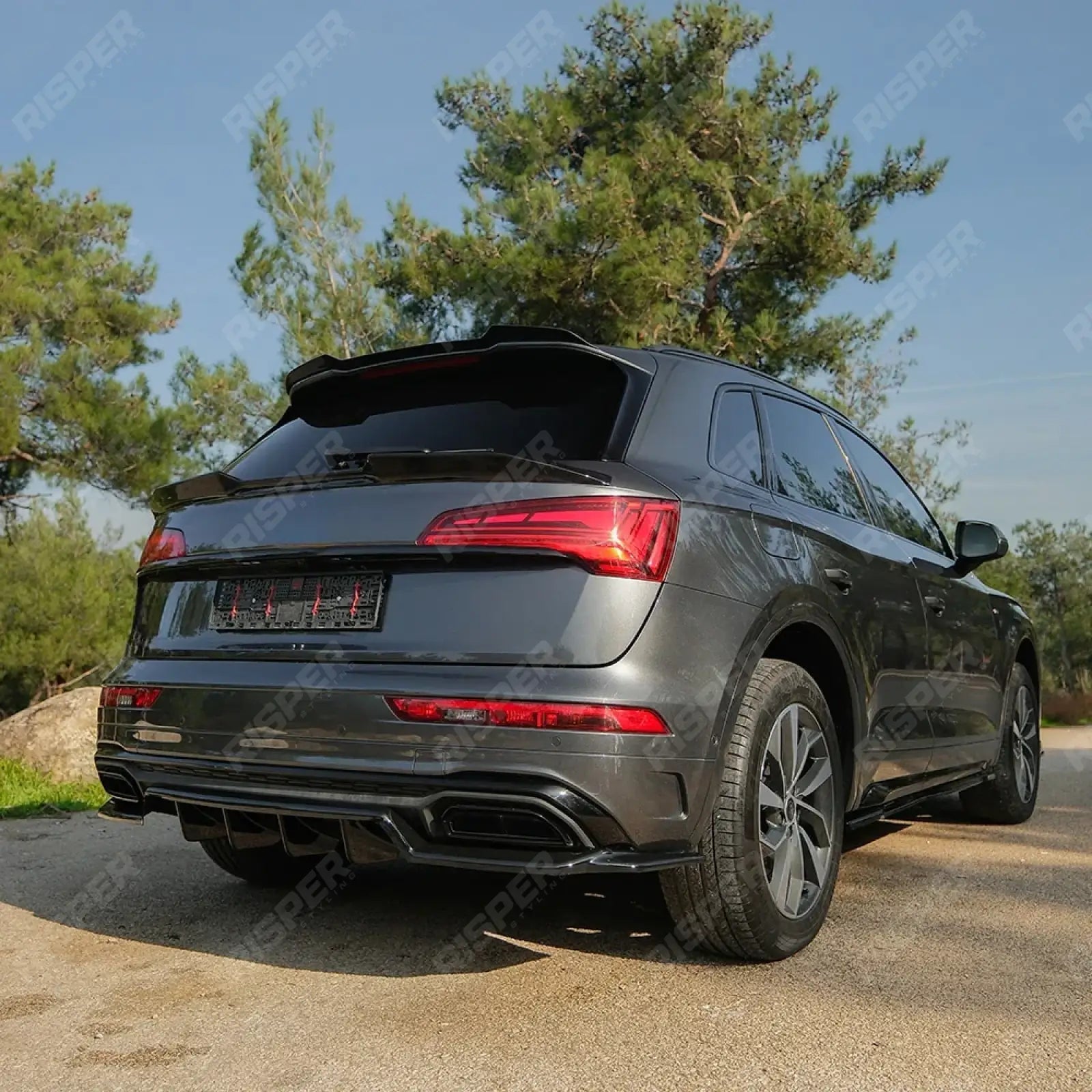 Complete Body Kit in Gloss Black For Audi Q5 S-line Mk2 Facelift 2020-2024 - Aero Kit