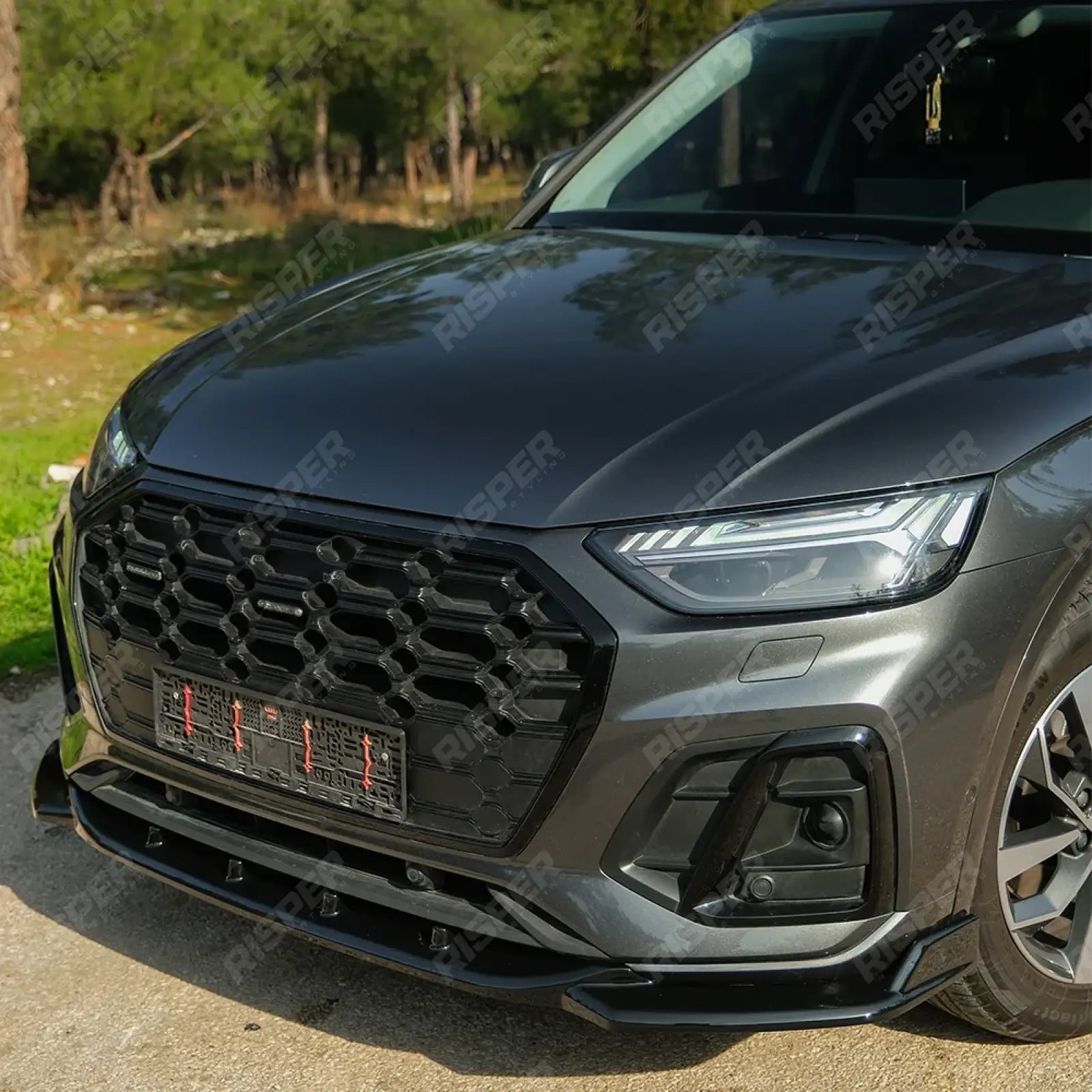 Complete Body Kit in Gloss Black For Audi Q5 S-line Mk2 Facelift 2020-2024 - Aero Kit