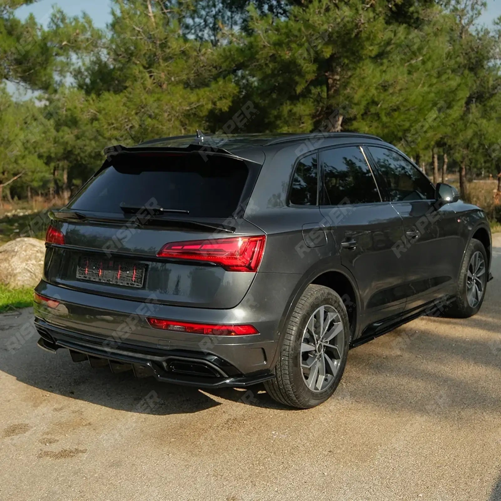 Complete Body Kit in Gloss Black For Audi Q5 S-line Mk2 Facelift 2020-2024 - Aero Kit