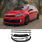 Volkswagen Golf GTI / GTD Mk6 2008-2012 Complete Body Kit in Gloss Black - Body Kit