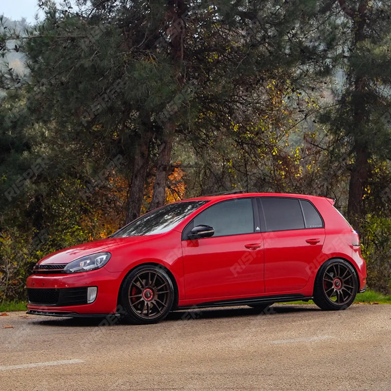 Volkswagen Golf GTI / GTD Mk6 2008-2012 Complete Body Kit in Gloss Black - Body Kit