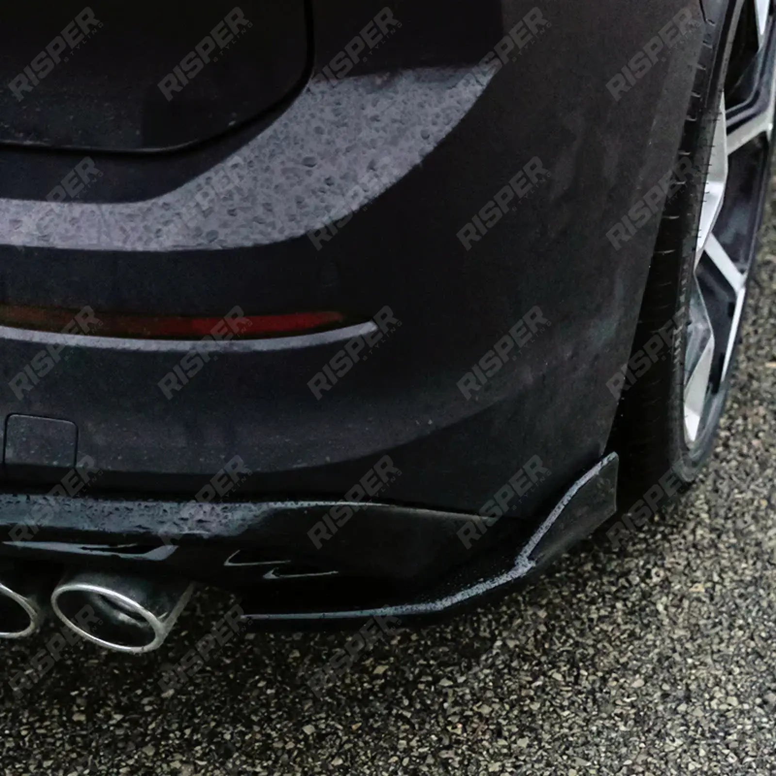Vw Golf Mk8 2019-2024 Standard Complete Body Kit in Gloss Black - Body Kit