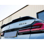 BMW 5 Series M5 G30 F90 - Gloss Black CS Style Rear Spoiler