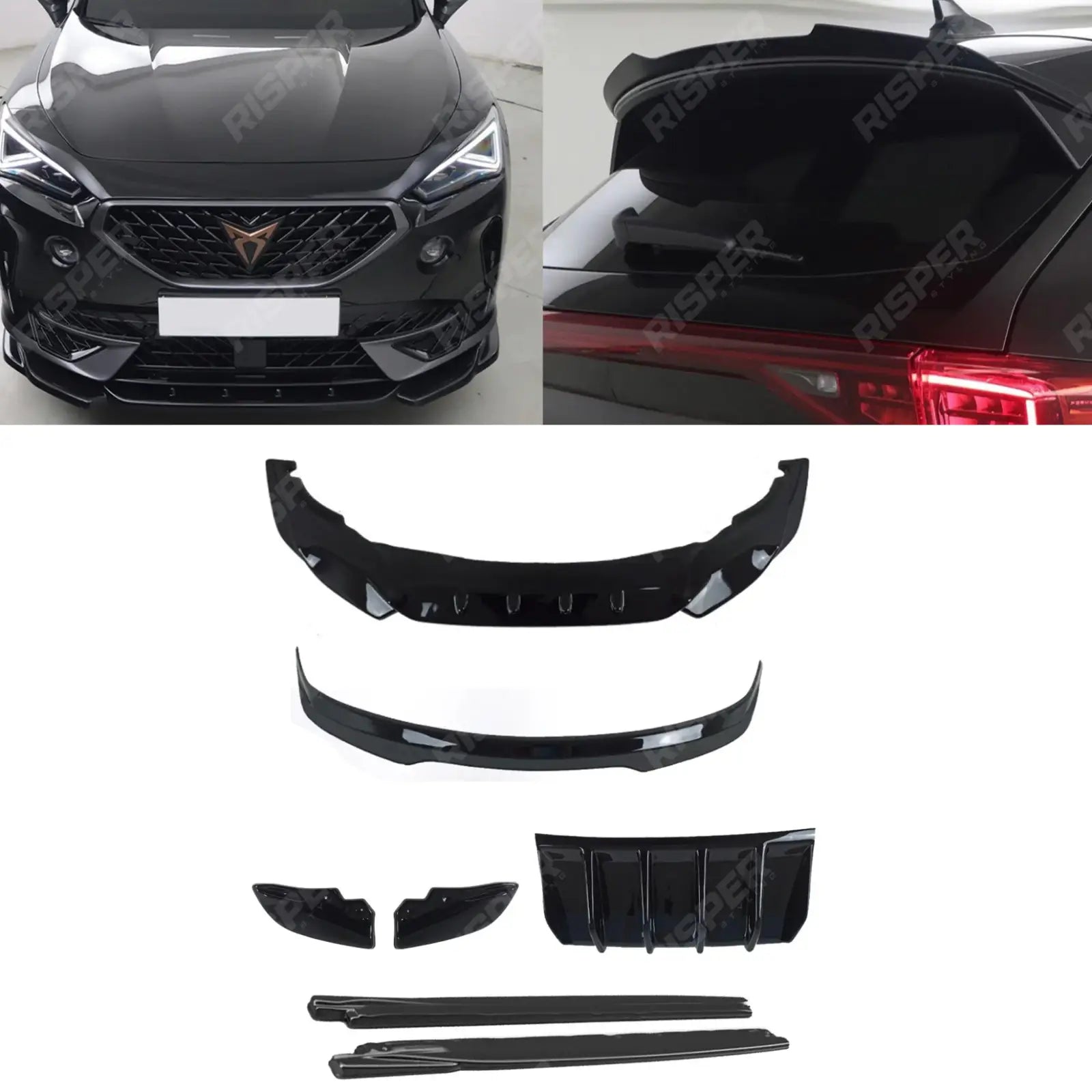 Cupra Formentor 2020-2024 Aero Body Kit In Gloss Black Aero Kit Main image