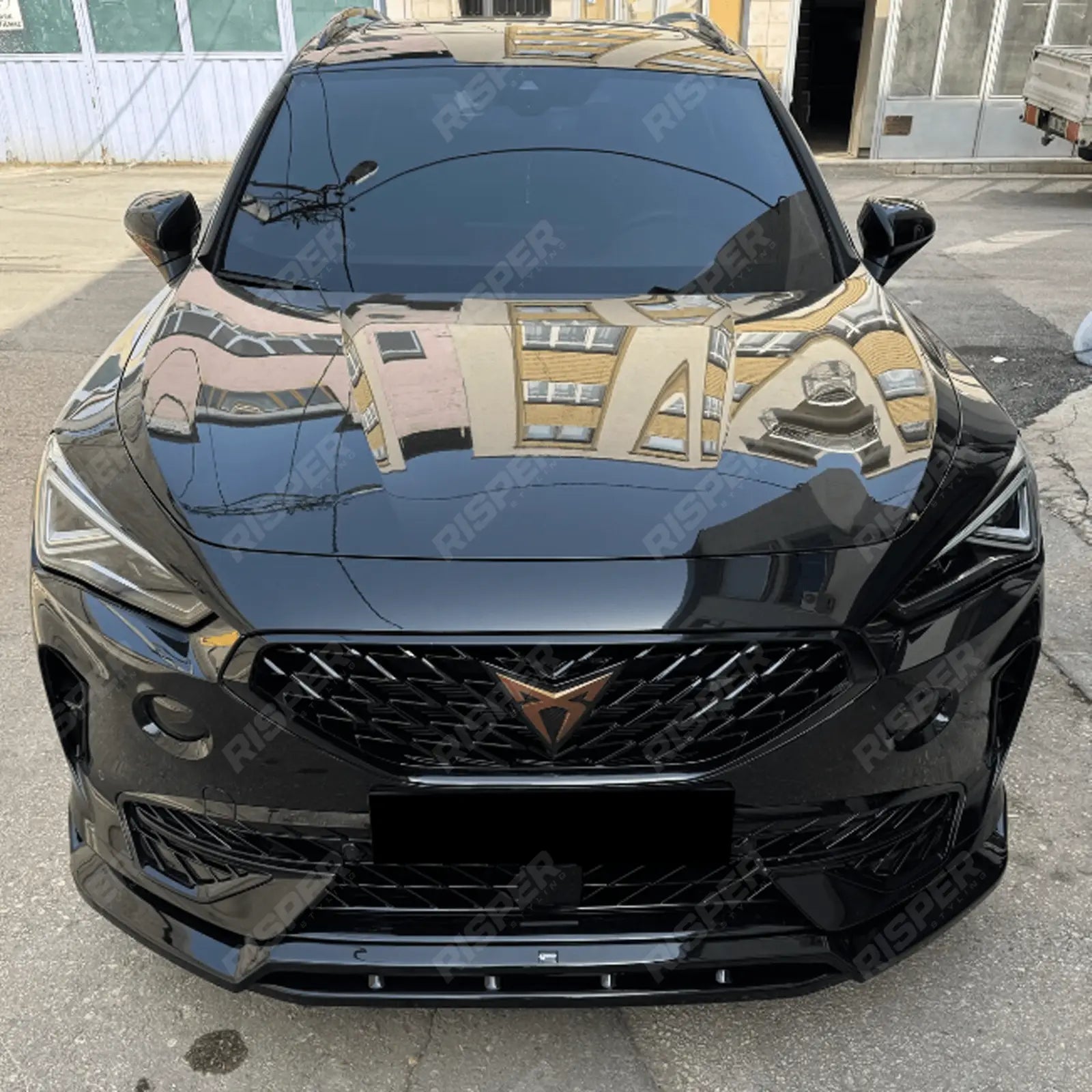 Cupra Formentor 2020 - 2024 Front Splitter V2 In Gloss Black