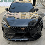 Cupra Formentor 2020 - 2024 Front Splitter V2 In Gloss Black